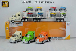 F/p truck with 8 pcs beach motorbike(3C)