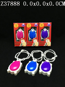 Necklace with L & M