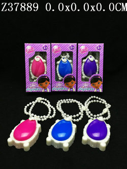 Necklace with L & M