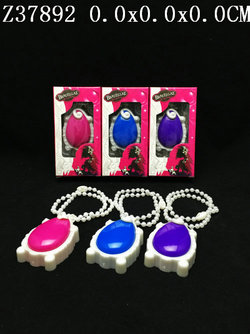Necklace with L & M