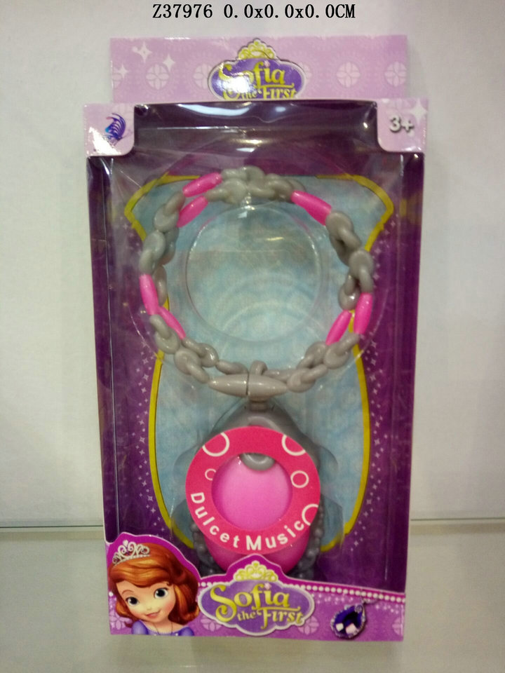 Necklace with L & M